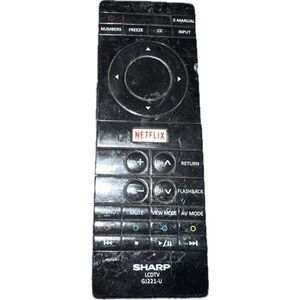 GJ221-U Remote Control Work for Sharp LCD TV‎ LC-43UB30U LC43UB30U LC-50UB30U